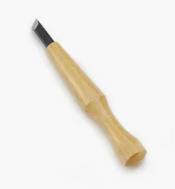 Clearance Japanese 7.5mm Detail Carving Left-Hand Skew Chisel Hand Tools