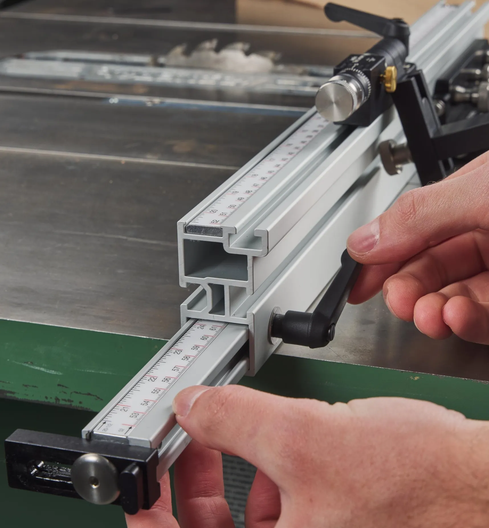 JessEm Mite-R-Excel II Miter Gauge With Micro-Adjuster Power Tool Accessories