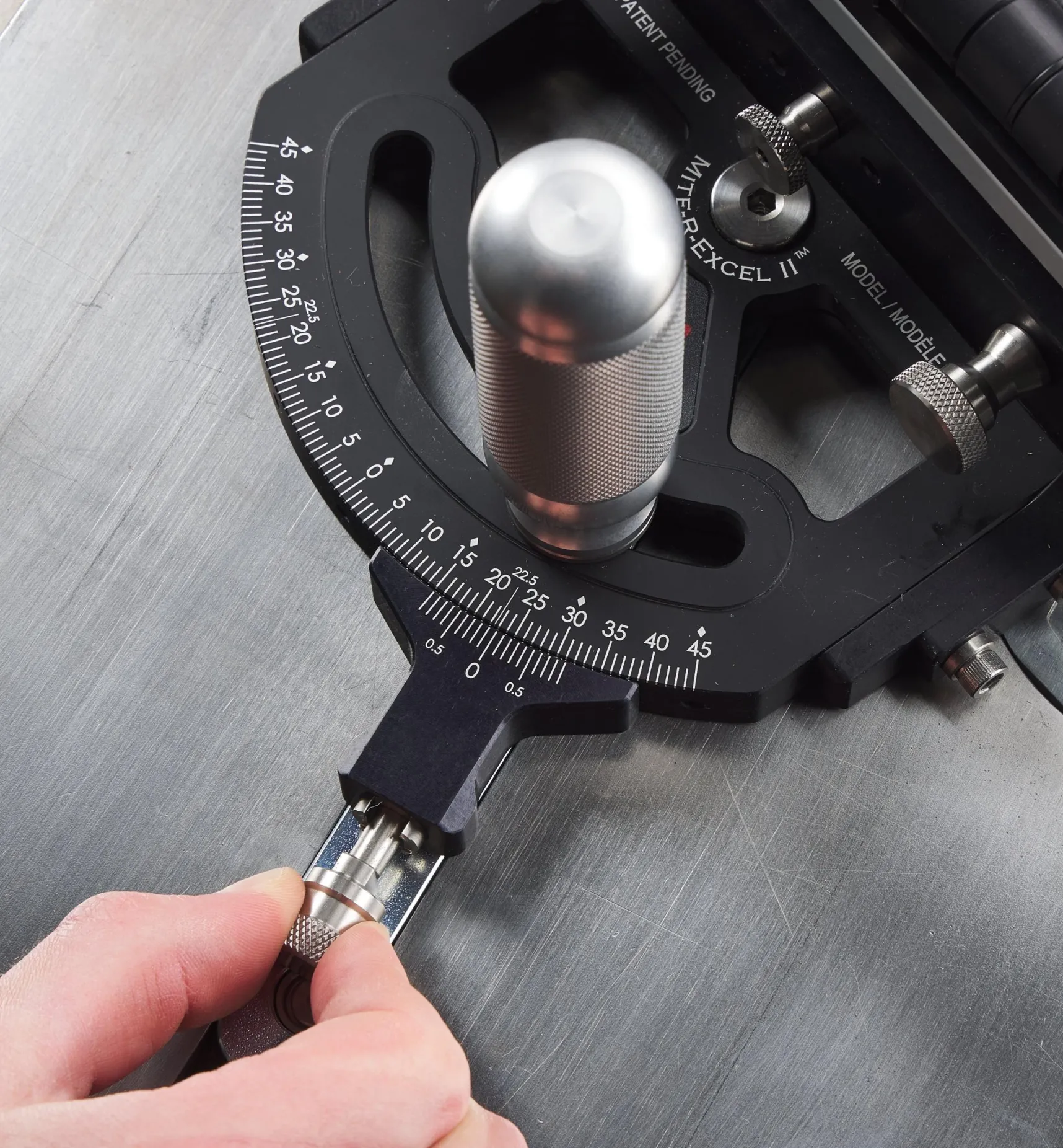 JessEm Mite-R-Excel II Miter Gauge With Micro-Adjuster Power Tool Accessories