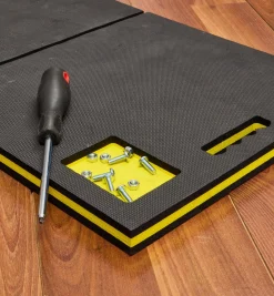 Kneeler With Compartment Cutouts Safety Gear