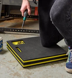 Kneeler With Compartment Cutouts Safety Gear