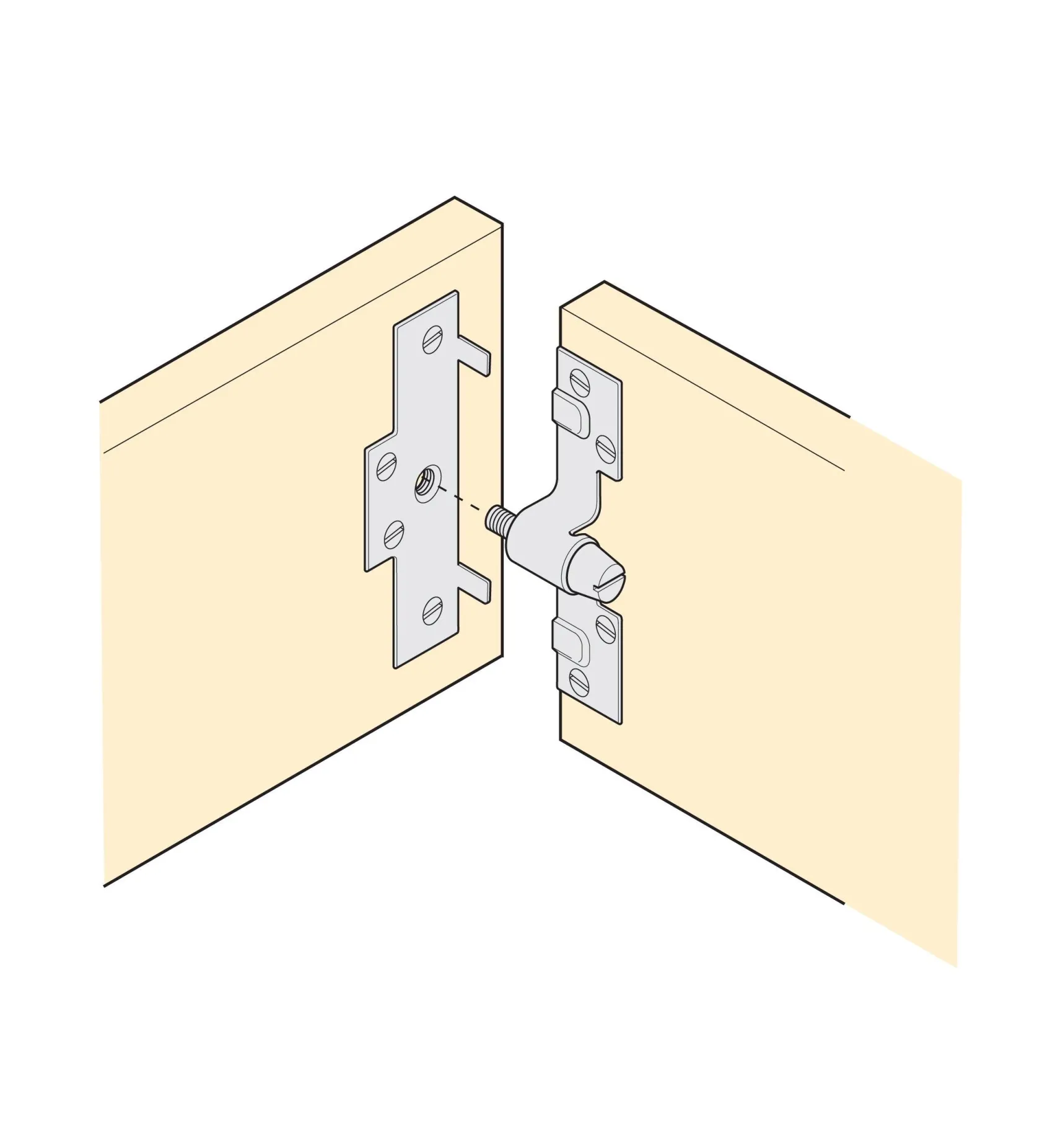 Clearance Knock-Down Bed Hardware Bed Hardware