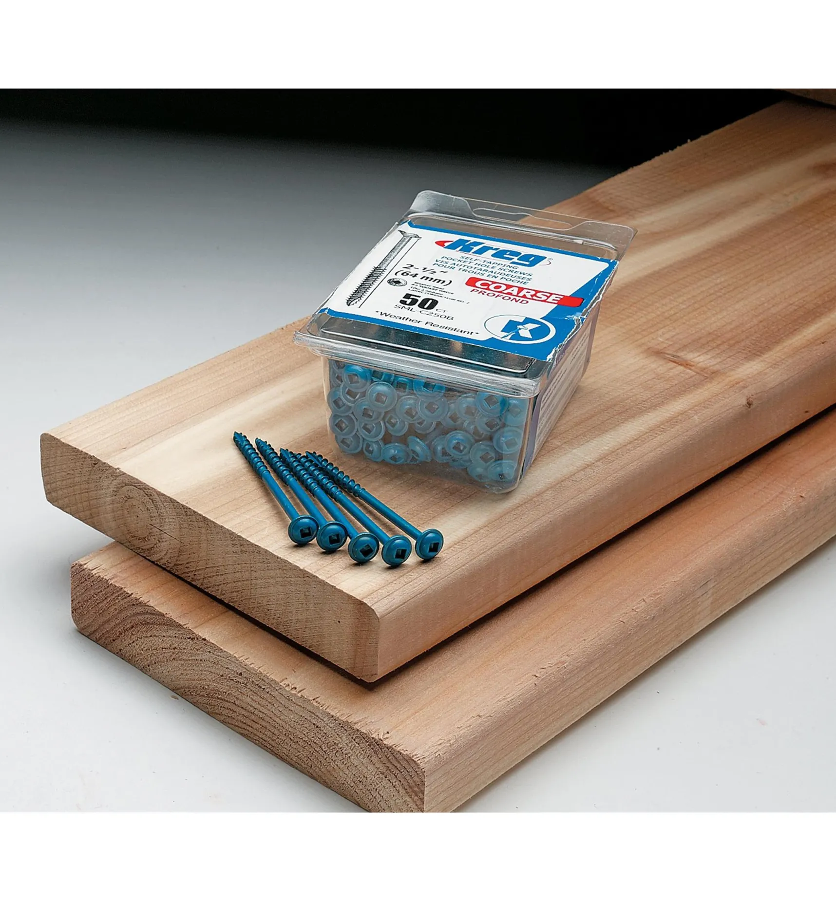 Kreg Blue-Kote Exterior Pocket-Hole Screws Screws