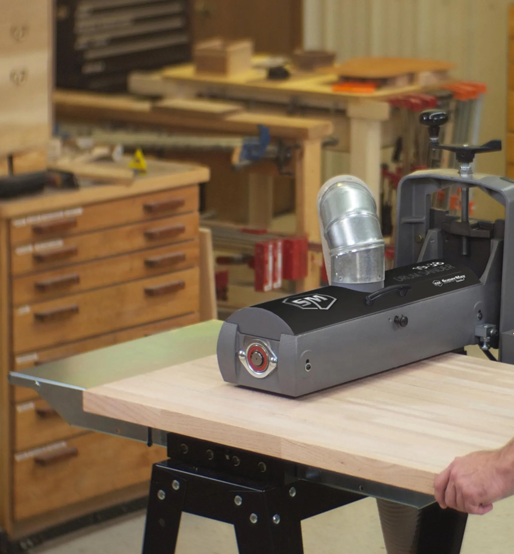 Online Laguna SuperMax 19-38 Drum Sander Set Power Tools