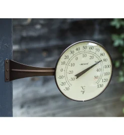 Outlet Large-Dial Thermometer Weather Measurement