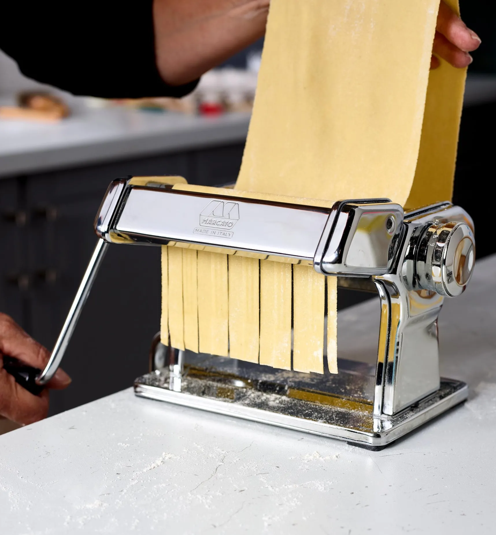 Lasagnette Cutter Attachment For The Marcato Pasta Machine Pasta Making
