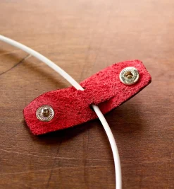 Leather Cord Keepers Mobile Device Accessories