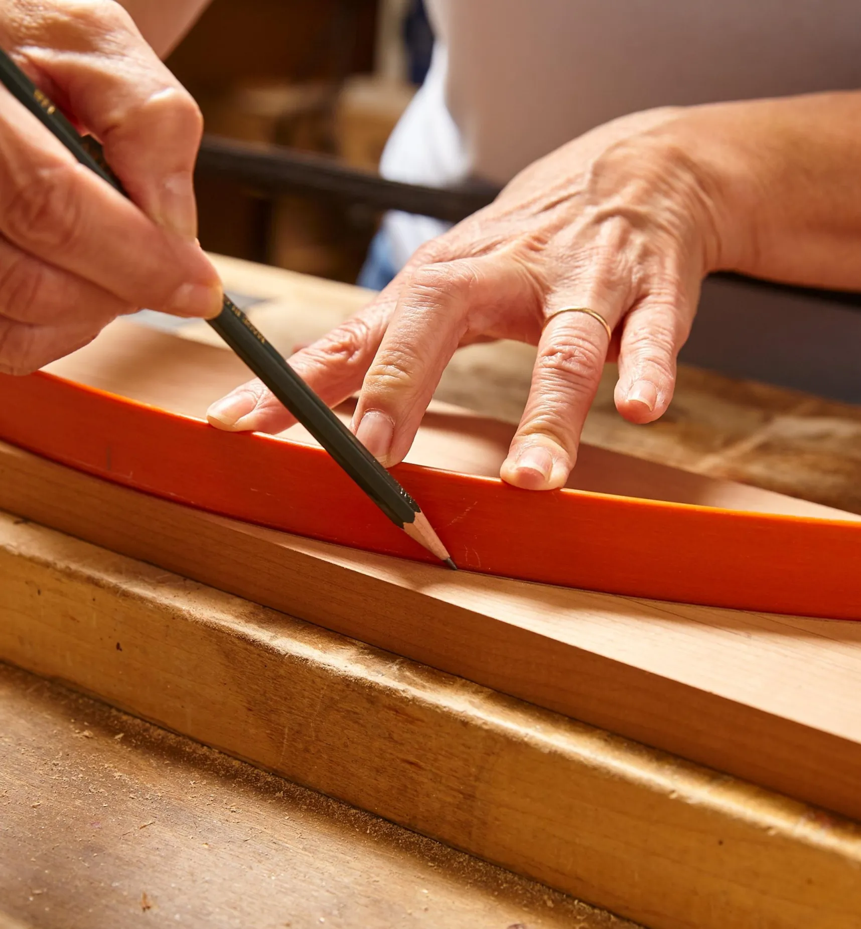 Hot Drawing Bows Marking & Measuring