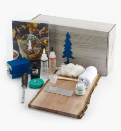 Clearance Make It Yourself Live-Edge Charcuterie Board Kit Supplies