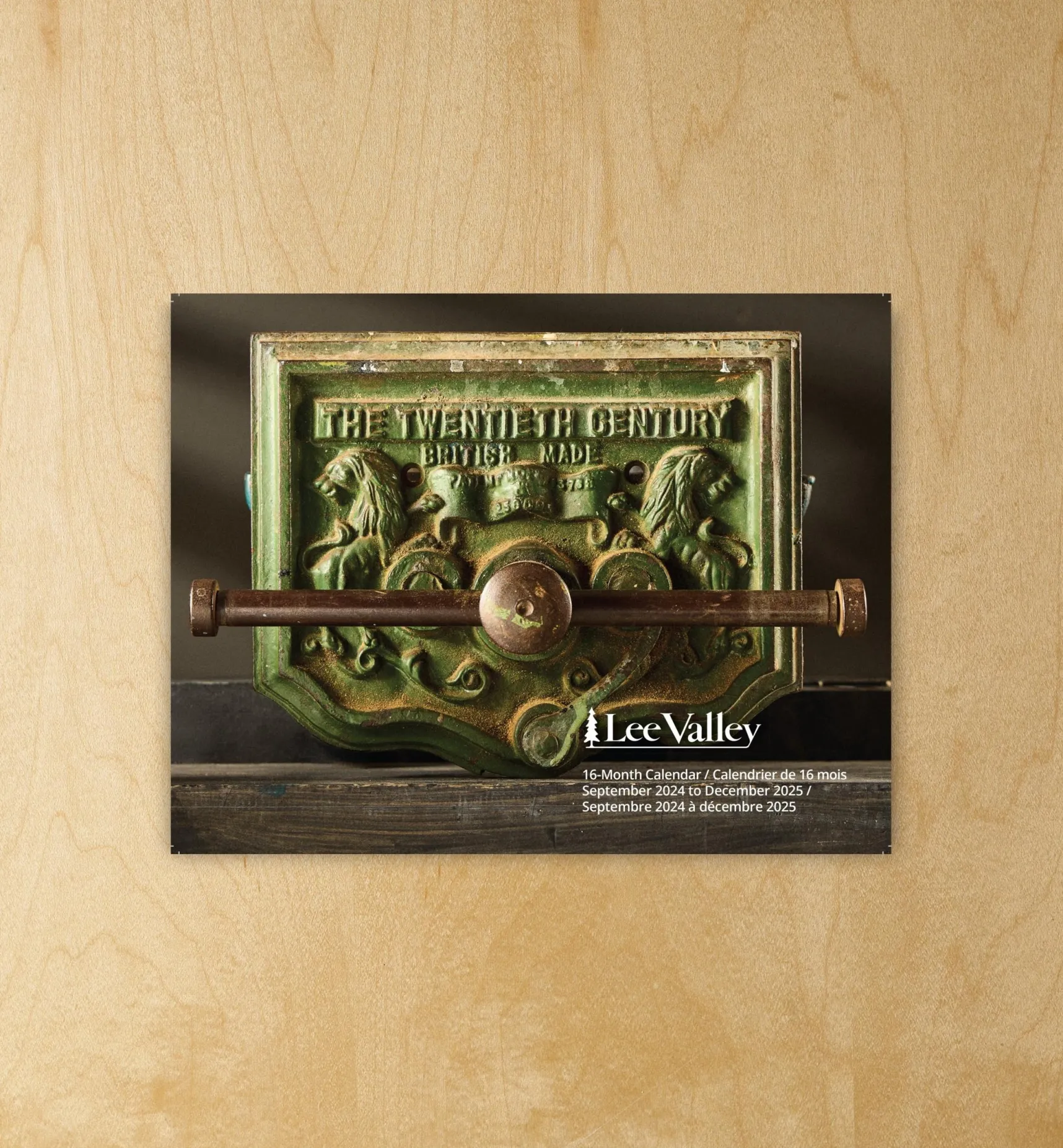 Clearance 16-Month Woodworking Calendar Office