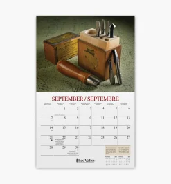 Clearance 16-Month Woodworking Calendar Office