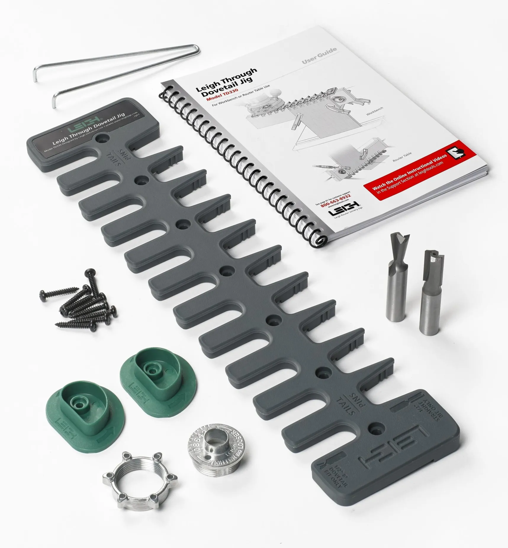 Online Leigh Through Dovetail Jig Jigs, Guides & Fixtures