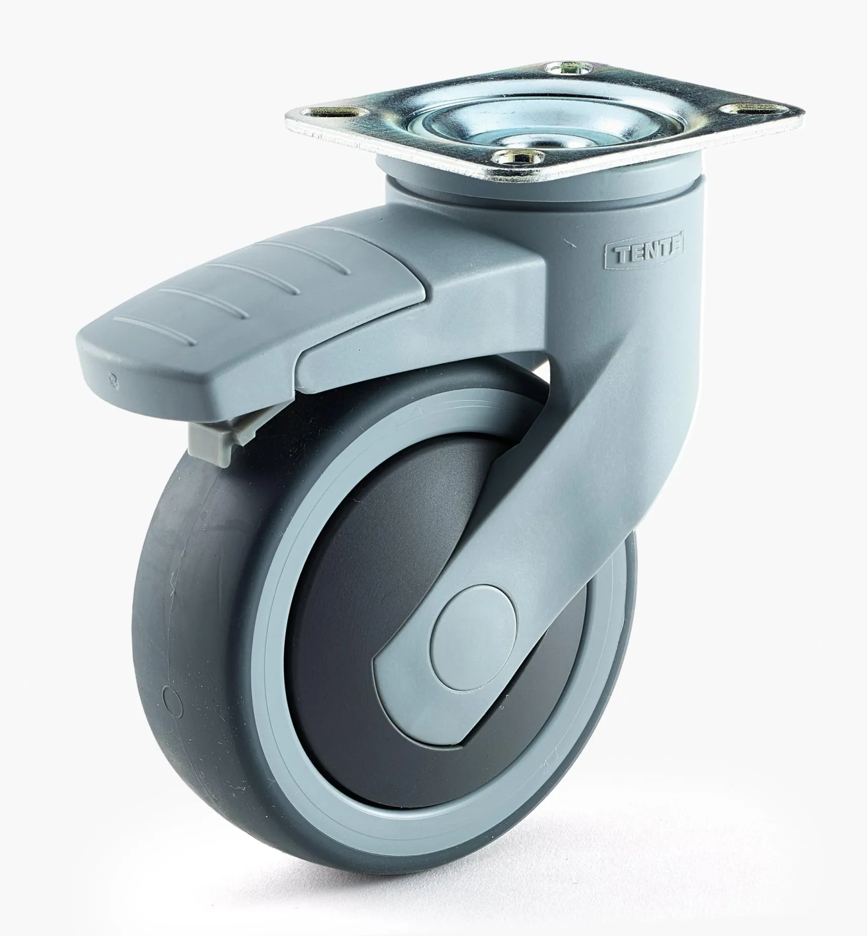 Discount Levina 100mm Steel-Plate Caster Casters & Wheels