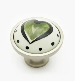 New Liberty Ceramic Heart Knobs Knobs