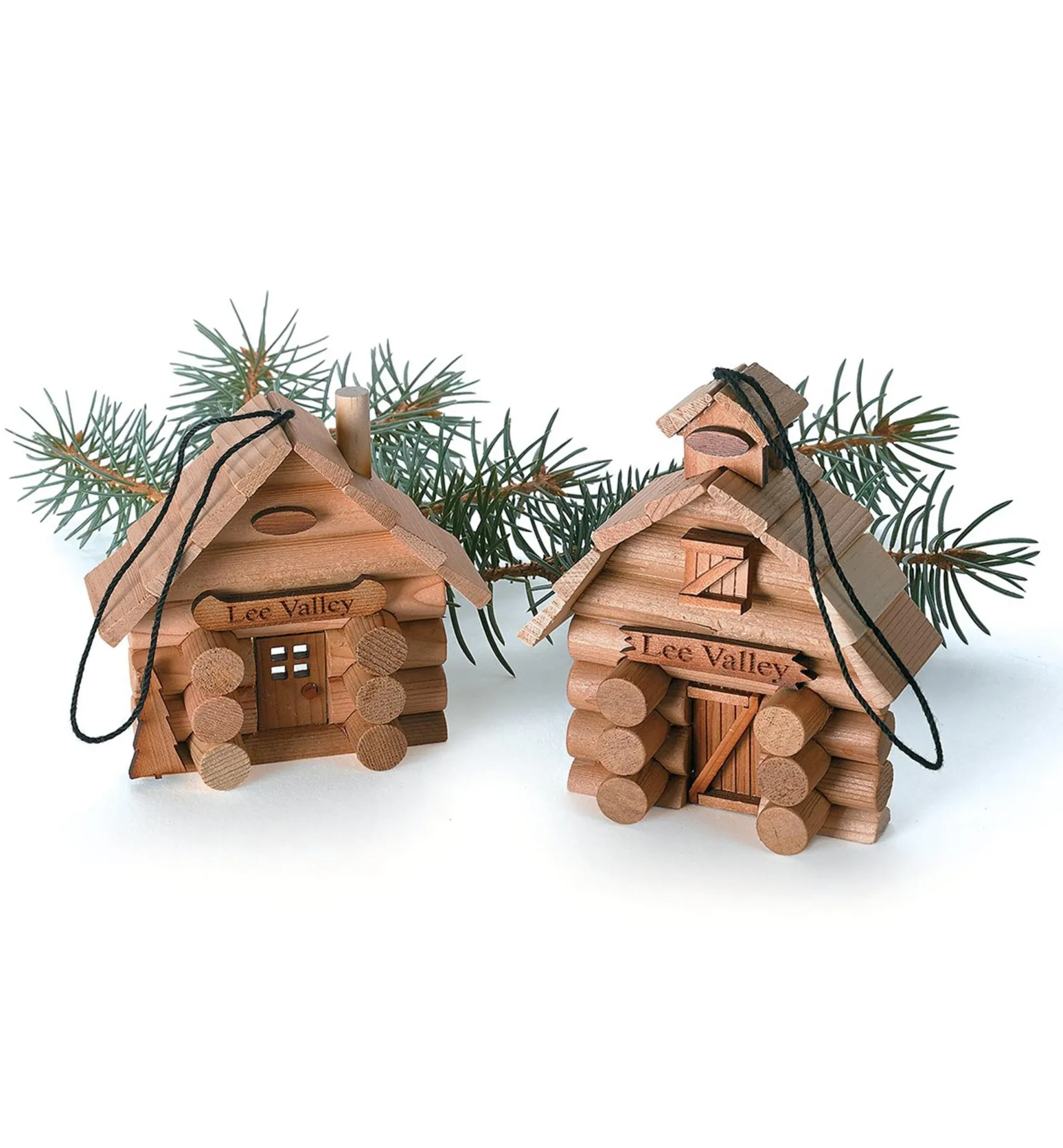 Discount Log Cabin And Barn Ornament Kits Décor