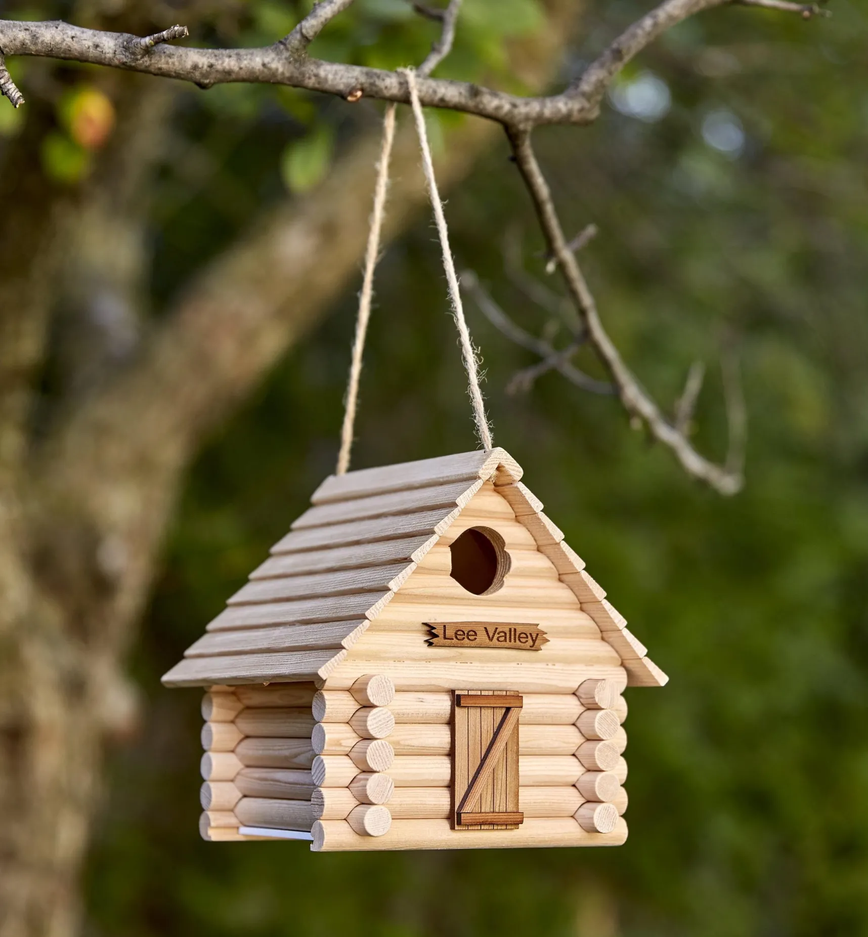 Sale Log Cabin Birdhouse Kit Habitats
