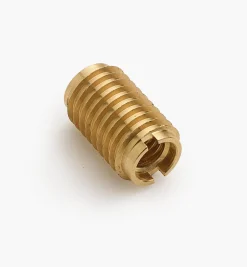 Clearance Long 3/8-16 Brass Knife-Edge Insert Nut Fasteners