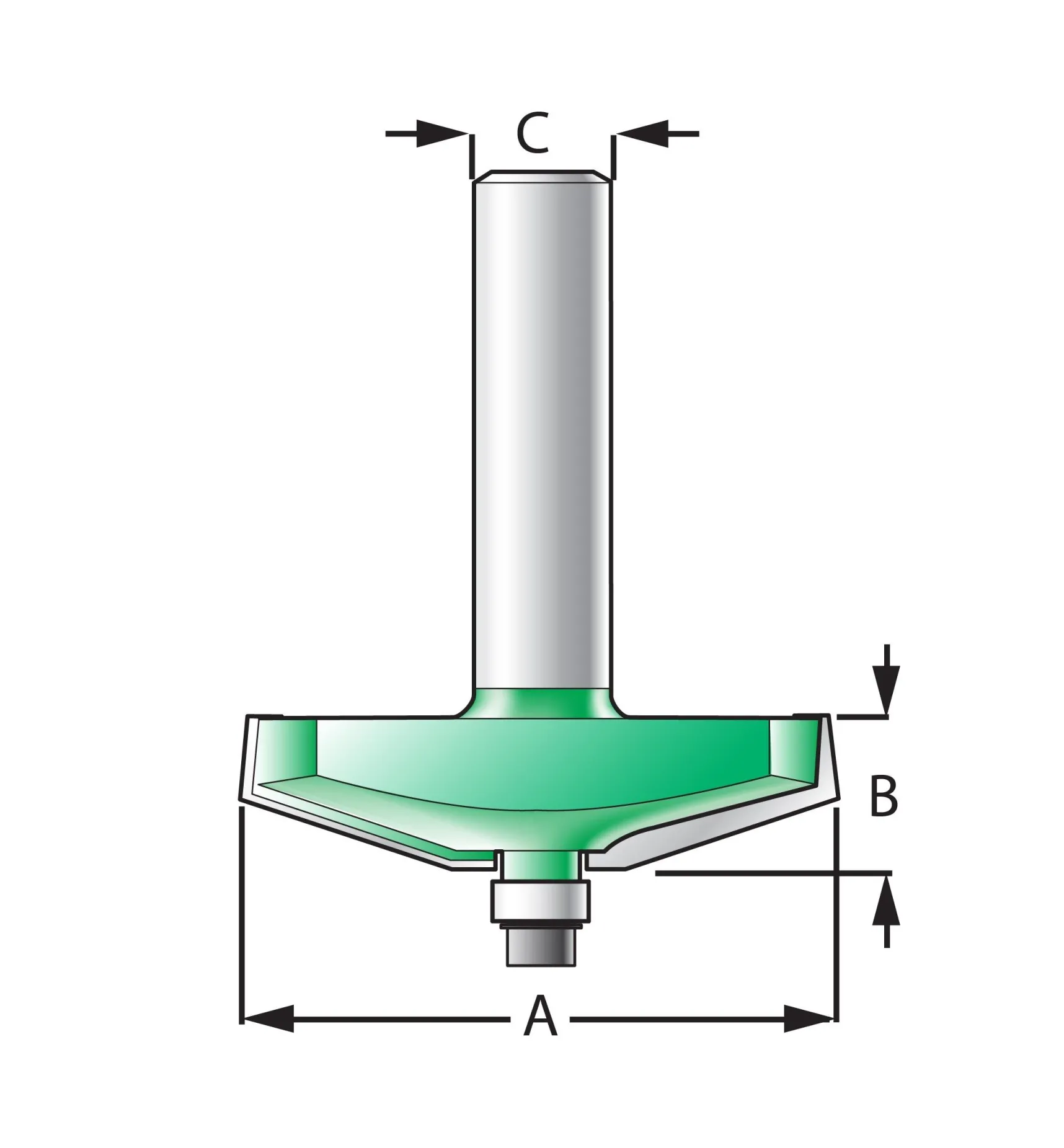 Hot Low-Angle Bevel Bits Routing