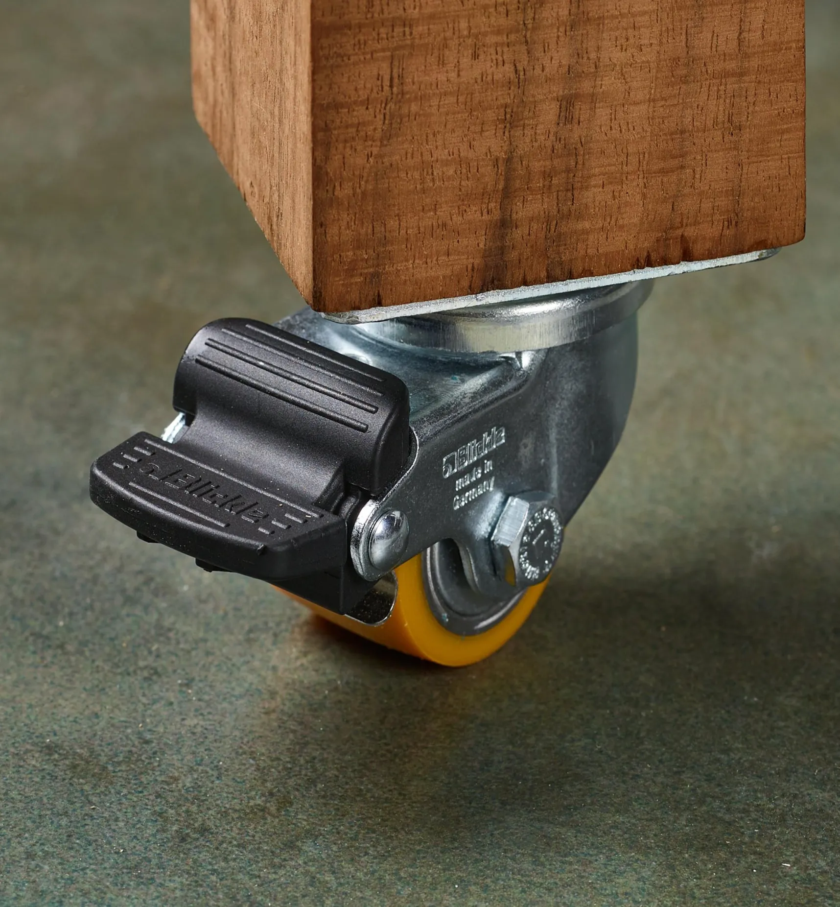 Best Low-Profile Polyurethane Caster With Brake Casters & Wheels