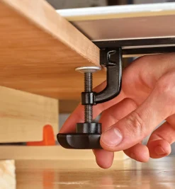New Low-Profile Track-Saw Guide Clamps Hand Tools