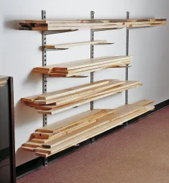 Online Lumber Storage System Storage Organization