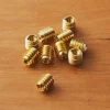 M4-0.7 Brass Knife-Edge Insert Nuts Fasteners