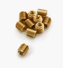 M6-1.0 Brass Knife-Edge Insert Nuts Fasteners