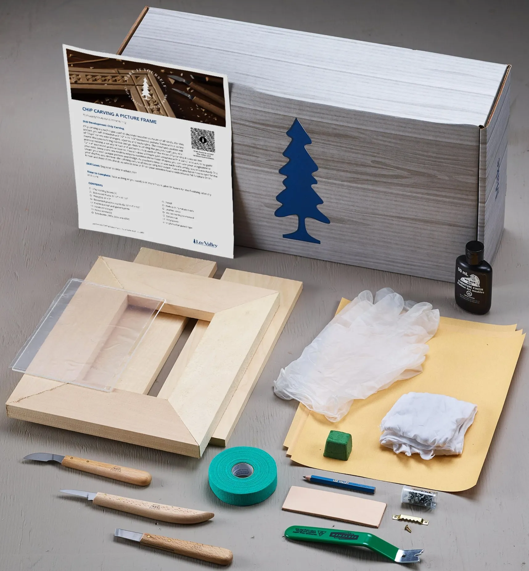 Hot Make It Yourself Chip Carving A Picture Frame Kit Supplies