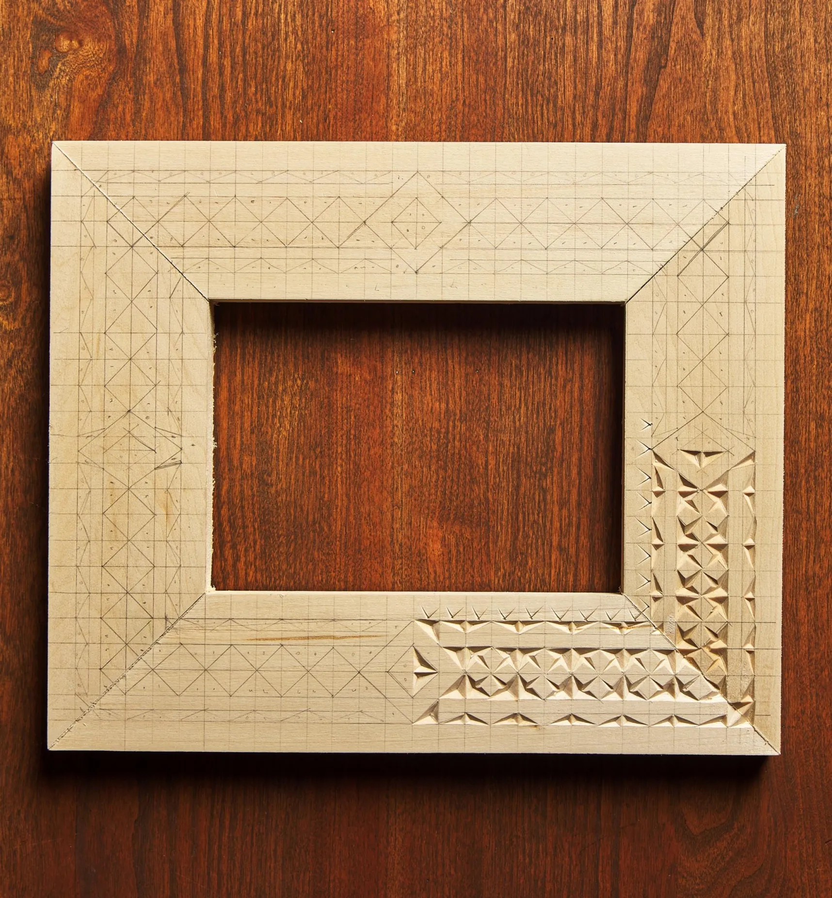 Hot Make It Yourself Chip Carving A Picture Frame Kit Supplies