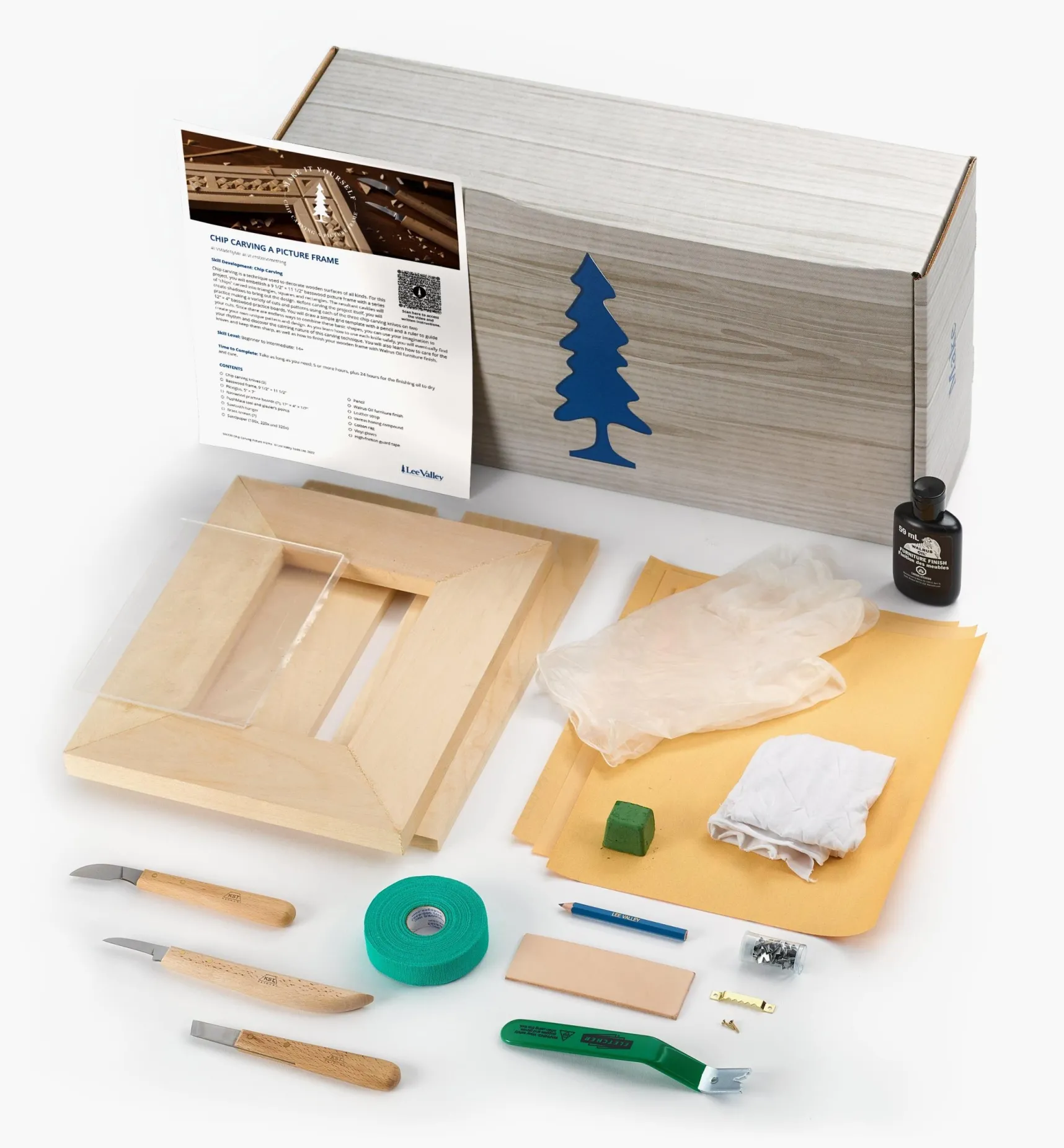 Hot Make It Yourself Chip Carving A Picture Frame Kit Supplies