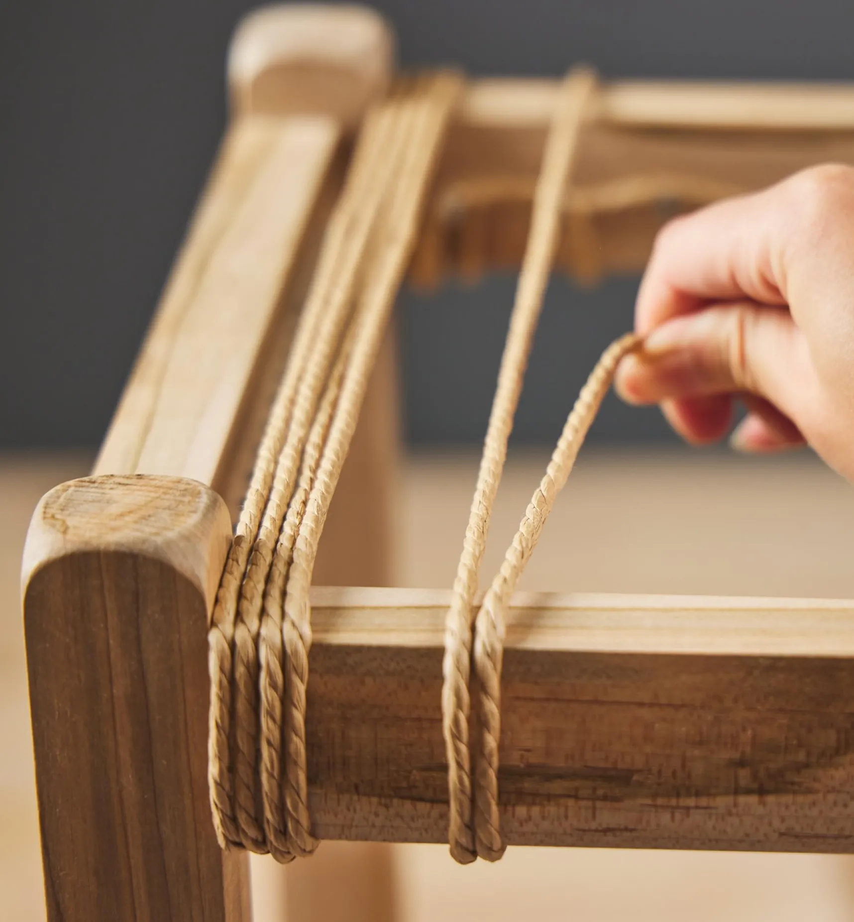 New Make It Yourself Danish Cord Stool Kit Supplies