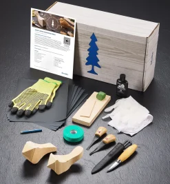 Clearance Make It Yourself Hand-Carved Basswood Birds Kit Supplies