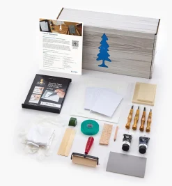 Hot Make It Yourself Linocut Printmaking Kit Supplies