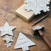 Best Make It Yourself Pierced-Tin Ornaments Kit Supplies