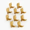 Hot Matte Gold Hot Pepper Knob Knobs