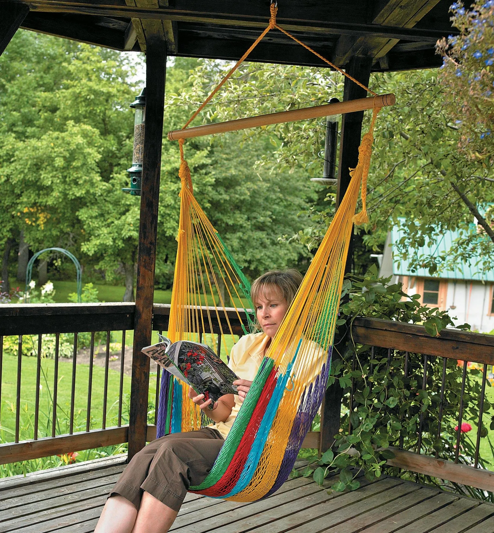 Discount Mayan Hammock Chair Outdoor Living