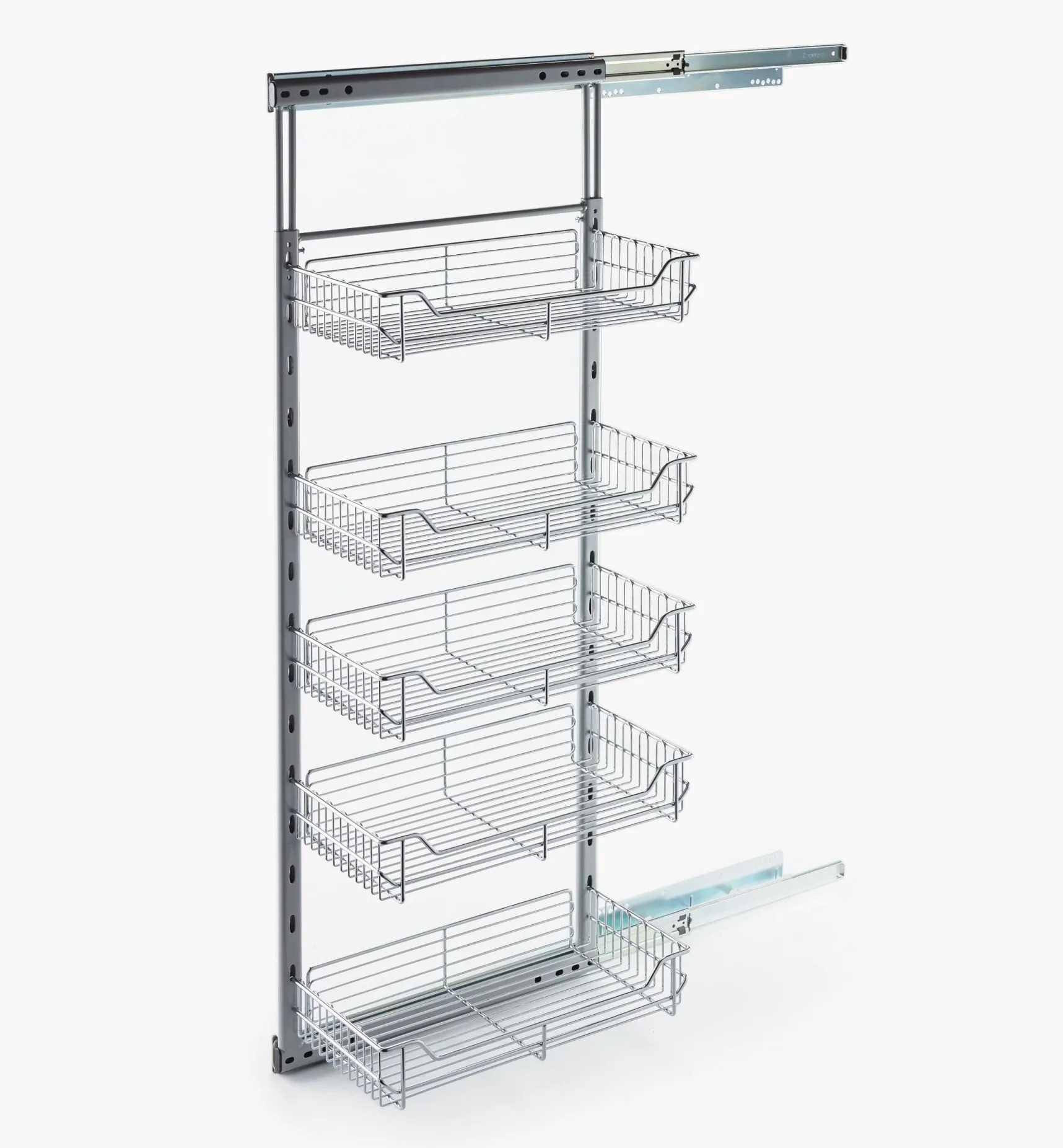 Medium Side-Mount Pullouts Kitchen Hardware