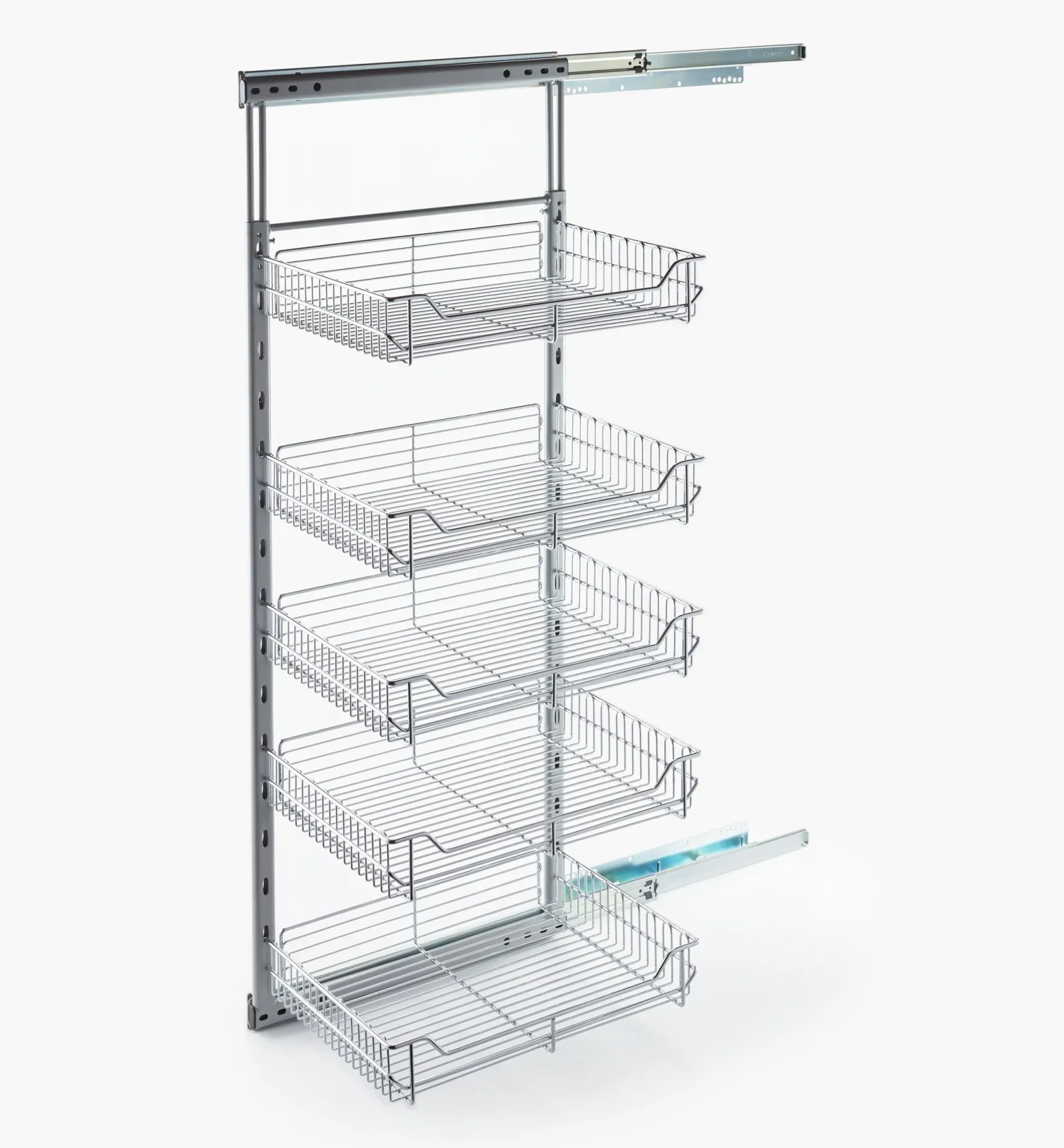 Medium Side-Mount Pullouts Kitchen Hardware