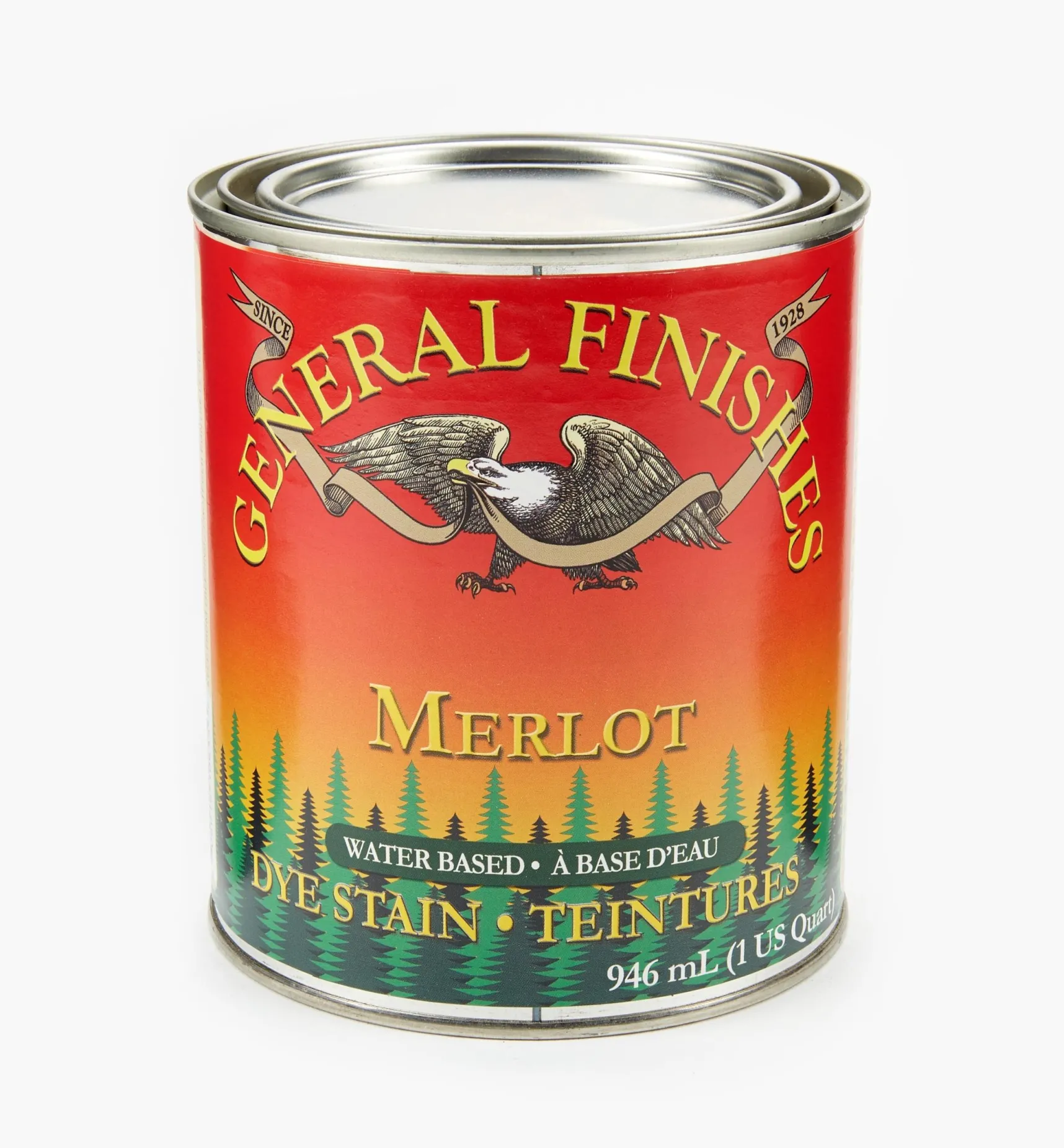 Hot Merlot General Water-Based Dye Stain Supplies