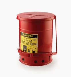 Hot Metal Can For Flammable Waste Workshop