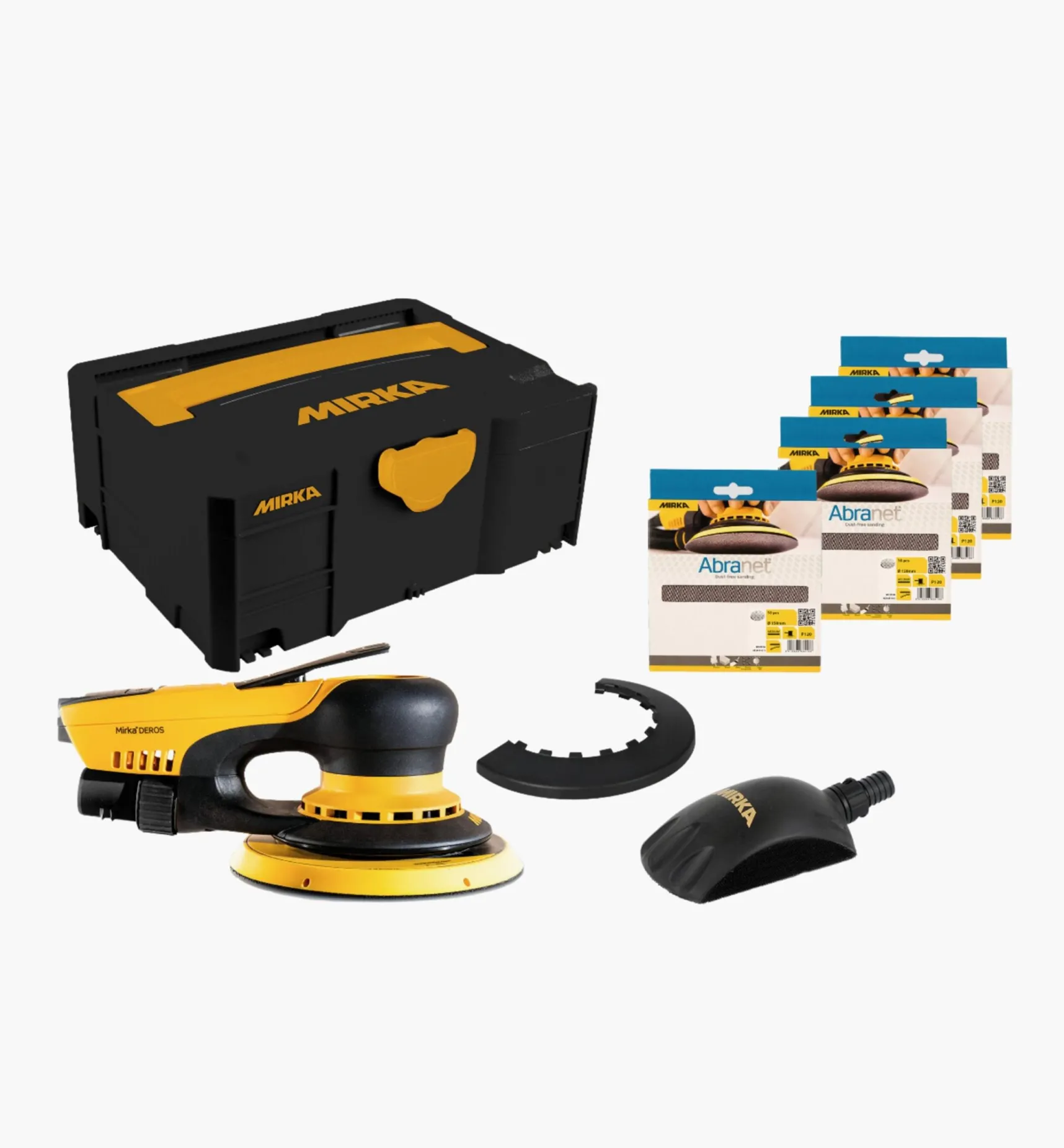 Discount Mirka 6" DEROS & Roundy Abranet Systainer Kit Power Tools