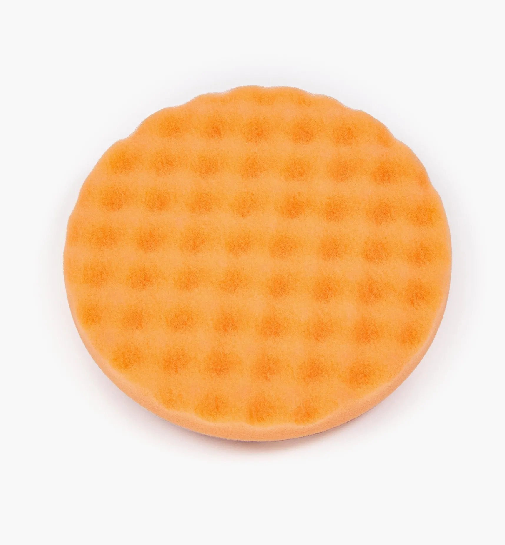 Mirka 6" Orange Waffle-Faced Foam Polishing Pad Supplies