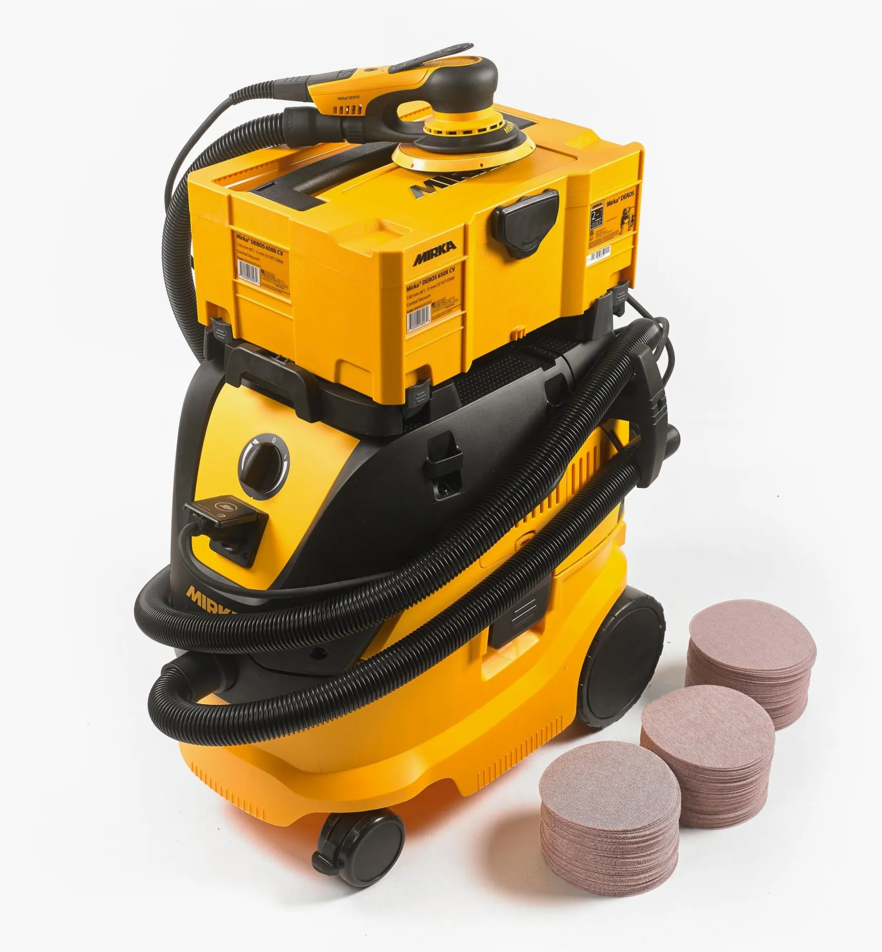 Mirka DEROS 6" Abranet Ace Dust Collector Kits Power Tools