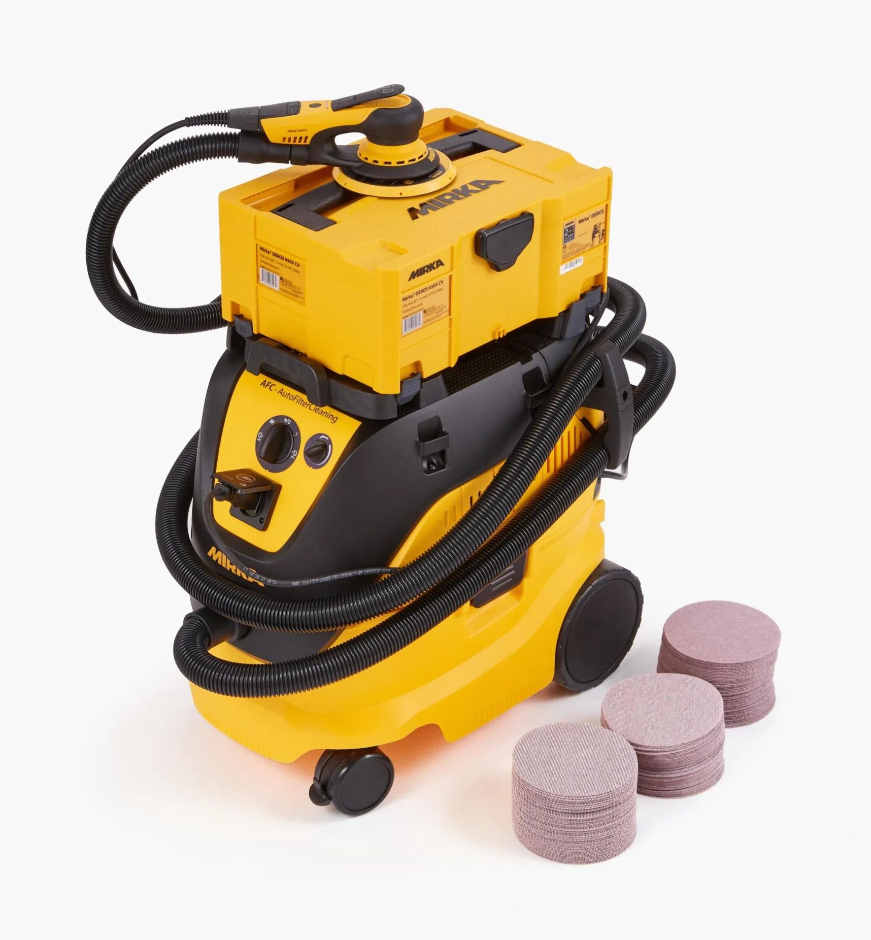 Mirka DEROS 6" Abranet Ace Dust Collector Kits Power Tools