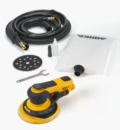 Outlet Mirka PROS 6" Pneumatic Sander With Self-Generating Vacuum, 5mm Orbit Power Tools