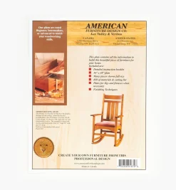 Online Mission Rocking Chair Plan Plans