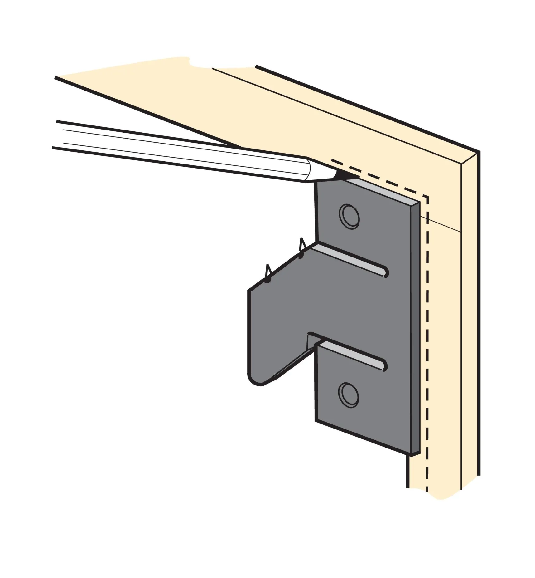 Outlet Miter Hook Marking & Measuring