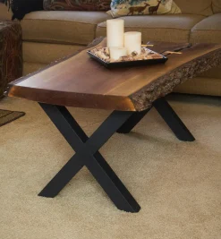 Clearance 400mm Steel X-Shape Table Leg Table Hardware