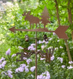 Discount Moose Garden Weathervane Weather Measurement