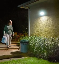 Discount Motion-Sensing Solar LED Floodlight Hardscaping